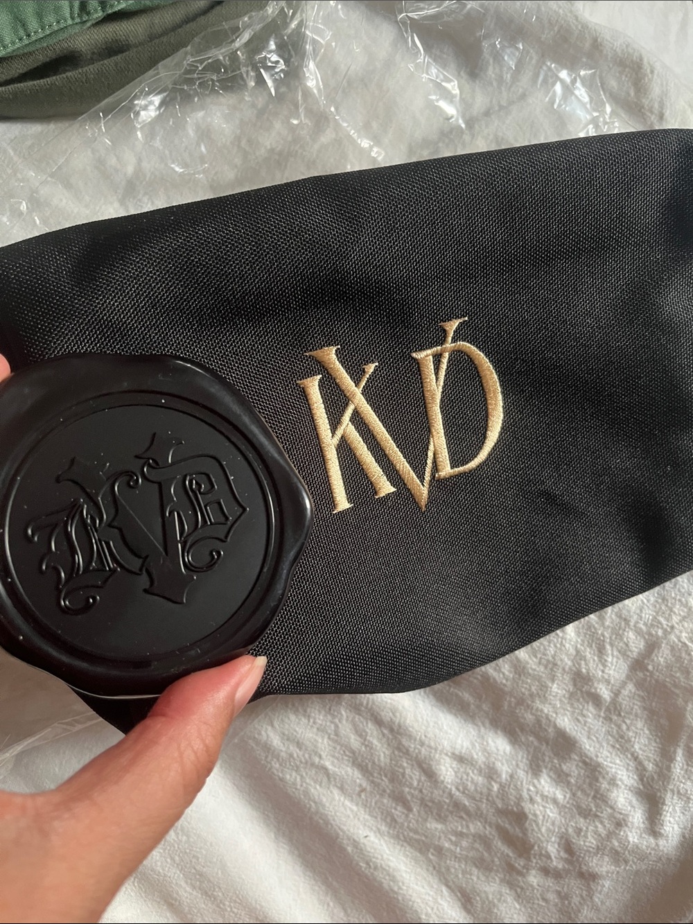 Kat Von D Cosmetic Bag and Mirror NWT